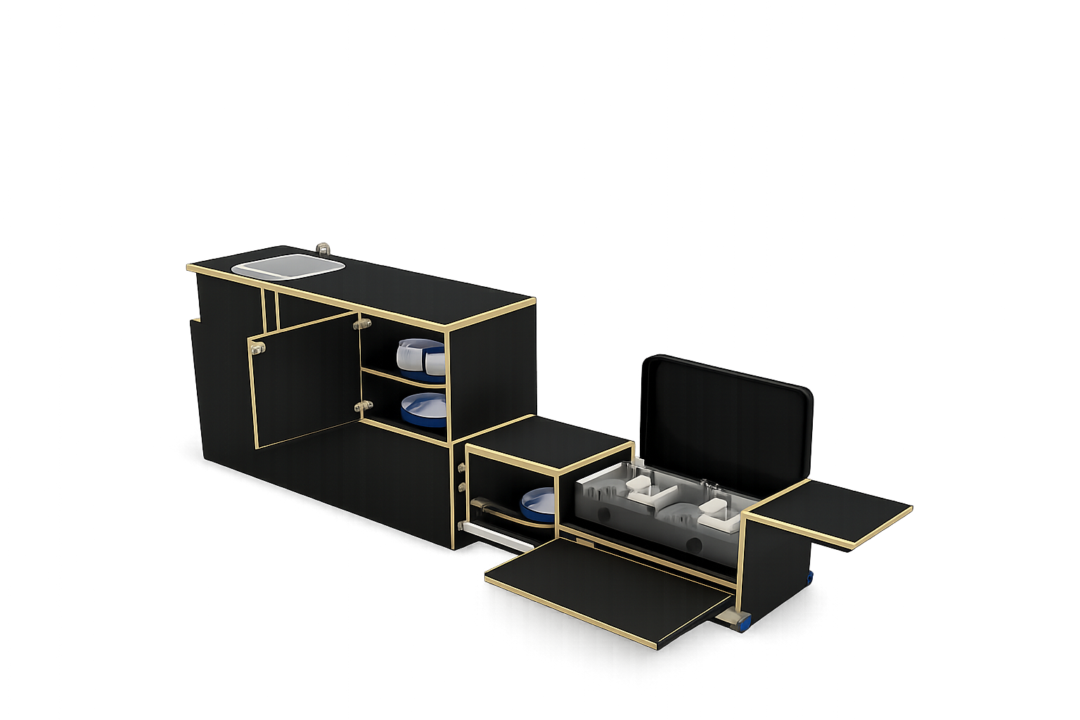 Recht Camper Keukenblok – Modulair & Zelf te Monteren | Compact en Multifunctioneel
